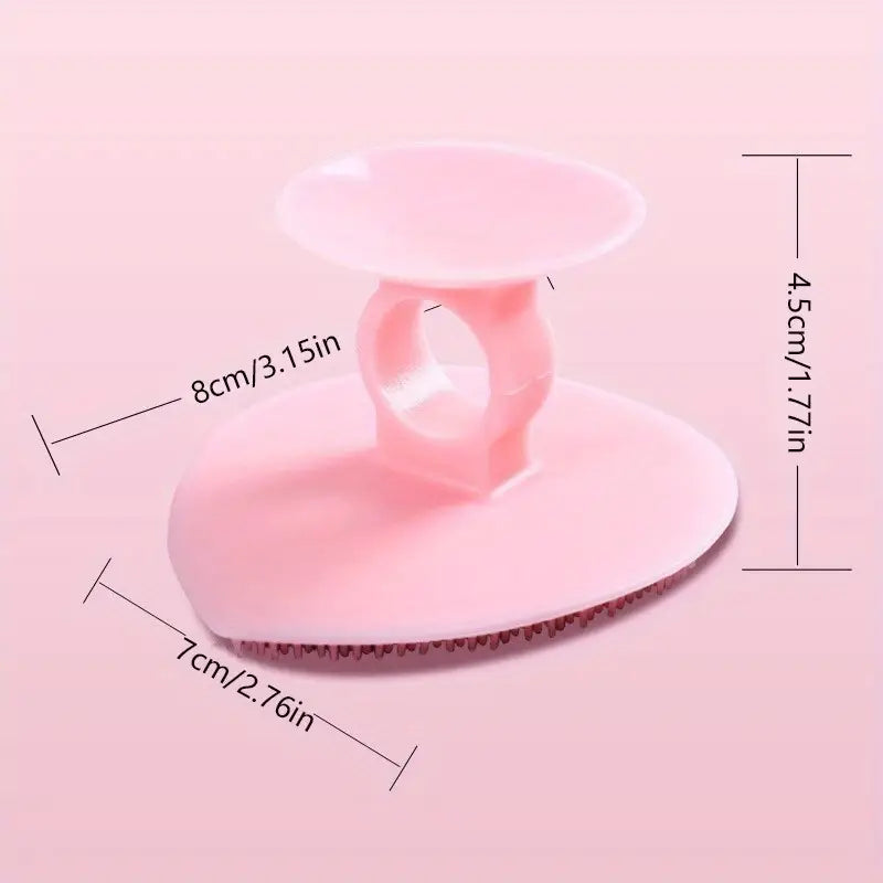 Gentle Silicone Exfoliating face scrubber