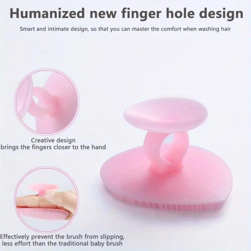 Gentle Silicone Exfoliating face scrubber