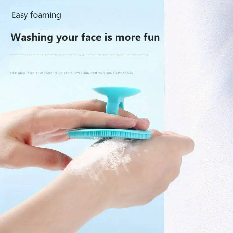 Gentle Silicone Exfoliating face scrubber