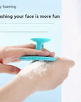 Gentle Silicone Exfoliating face scrubber