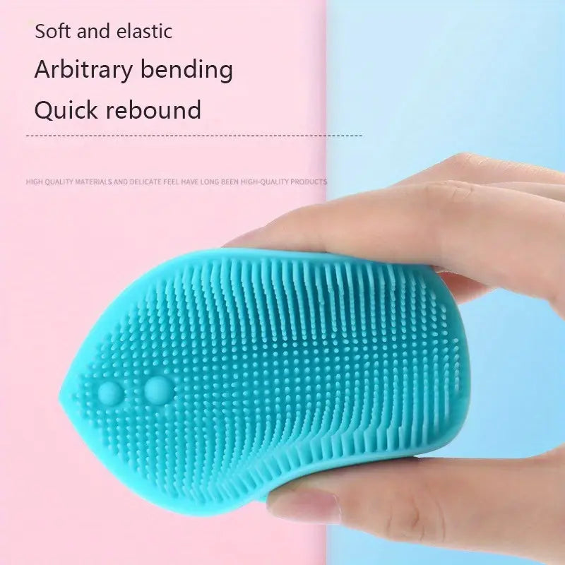 Gentle Silicone Exfoliating face scrubber