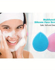 Gentle Silicone Exfoliating face scrubber