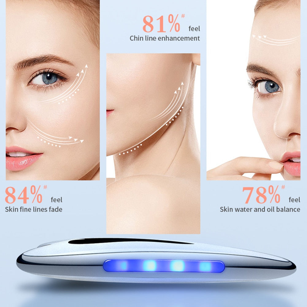 LED Light Therapy Guasha- Face Sculpting Tool
